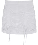 Leaven Shirring Short Skirt