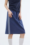 Raygle Dot Mid Length Skirt