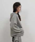 Knit Back Hoodie