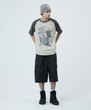 NYLON BERMUDA CARGO SHORT