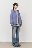 Noven Washed Zip Hoodie