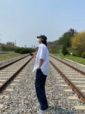 Over Cotton Half Shirt
