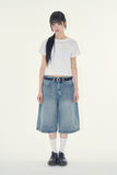 Elver eyelet cropped tee
