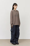 Slot Collar Longsleeve