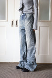 Bloom Stud Long Denim