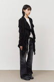 (W) Raven Wrinkled Cardigan