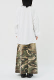 (W) Military Long Skirt