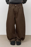 Gun Dart Curved Cotton Pants