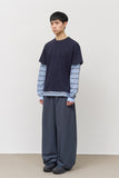 Omni Striped Layered Longsleeve