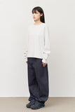 Rib Cropped Longsleeve