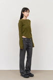 (W) Ruf Frill Knit