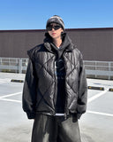 Reversible padded vest
