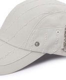 Trimmed line cap