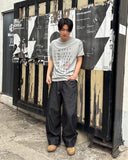 Time crop short-sleeve t-shirt