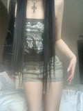 Wing Tattoo Black Top