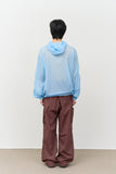 Mono Slash Hooded Jumper