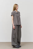 (W) Coy Rounding Blouse