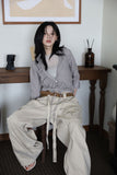 One Pleated Wrinkle Blouse