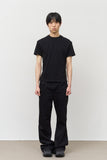 Crow Black Flare Denim