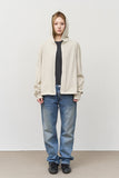 Venis Pigment Cropped Zip Hoodie