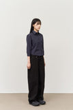 (W) Hook Low-rise Wide Pants