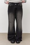 Vintage Black Bootscut Denim