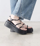 Neville Four Strap Flat Sandals