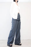 Chateau Linen Overfit Zip-Up
