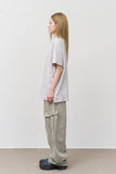 (W) Grein Washed Cargo Pants