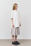 (W) Age Snap Pleats Skirt