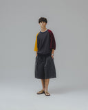 Palette Raglan Half Sweat Shirt