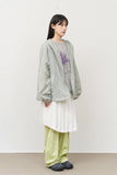 Hash Pintuck Windbreaker