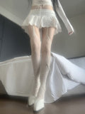 Hansel lace punching skirt