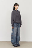 Sean Cutting Cropped Cardigan