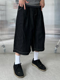 Linen Bermuda Denim Pants