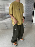 Hip Snap Nylon Cargo Pants