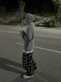 Sweat Boxy String Hoodie