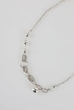 Ring ball chain necklace