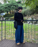 Drop over knit