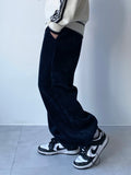 Milky Corduroy String Pants