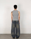 [MADE] Metal Denim Cargo Pants