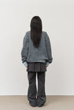 Hawk Striped High Neck Knit