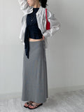 Coz Strap Long Skirt