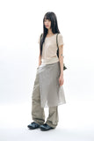 Robin sheer wrap skirt