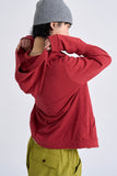 Slavic cotton hood zip-up