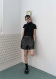 STRIPE HALF SHORT PT
