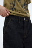 PRTN)Western Carpenter Bermuda Denim Shorts