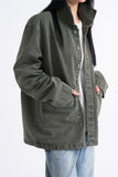 Clove Pigment Herringbone Field Shirt