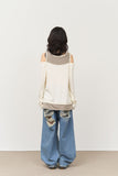 (W) Off Slub Top