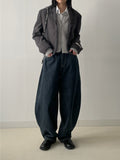 Stitch Pintuck Slim Fit Crop Shirt